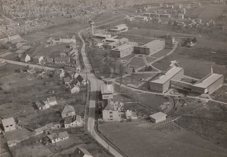 IRB iz zraka, 1950tih
